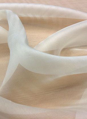 Органза (о) айвори - в интернет-магазине тканей Тессутидея арт. 02-7411