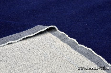 Джинса стрейч (о) темно-синяя - итальянские ткани Тессутидея арт. 01-4775