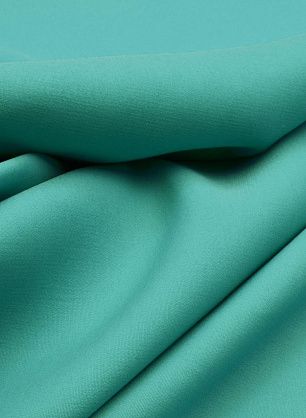 Плательная дабл (о) светло-бирюзовая  - в интернет-магазине тканей Тессутидея арт. 17-0892