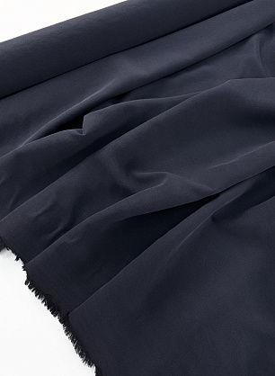 Шелк с ацетатом вареный 120 г/м (о) темно-синий - в интернет-магазине тканей Тессутидея арт. 10-5141