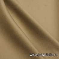 Пальтовая шерсть (о) темно-бежевая - итальянские ткани Тессутидея арт. 09-2154