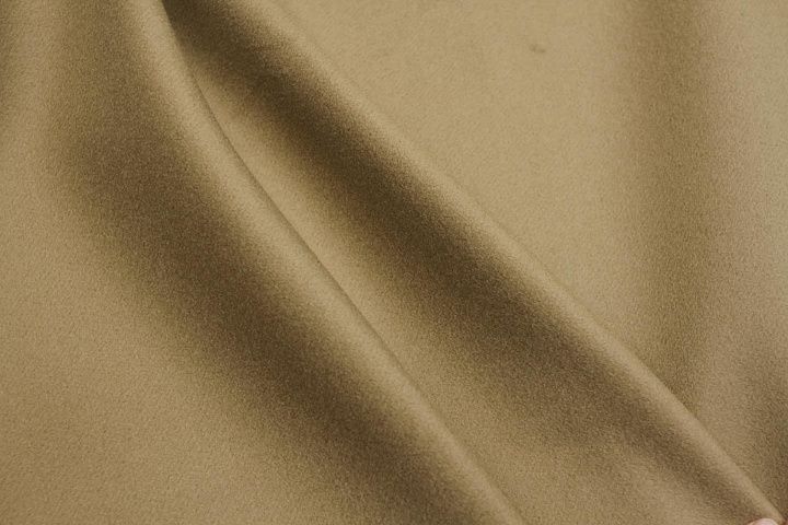 Пальтовая шерсть (о) темно-бежевая - итальянские ткани Тессутидея арт. 09-2154