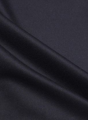 Костюмная фланель стрейч (о) темно-синяя - в интернет-магазине тканей Тессутидея арт. 05-5022