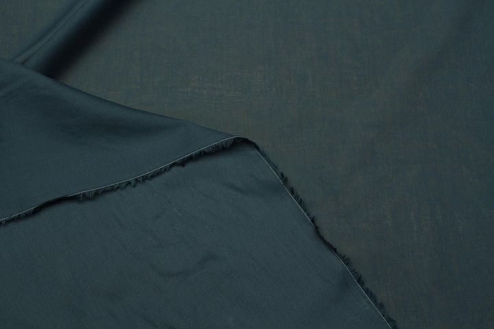 Батист (о) сине-зеленый - итальянские ткани Тессутидея арт. 01-7558