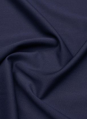 Костюмная стрейч (о) темно-синяя - в интернет-магазине тканей Тессутидея арт. 05-4691