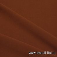 Плательная кади (о) терракотовая - итальянские ткани Тессутидея арт. 03-7421