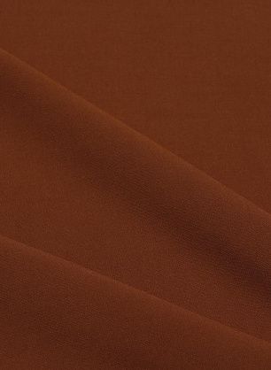 Плательная кади (о) терракотовая - в интернет-магазине тканей Тессутидея арт. 03-7421