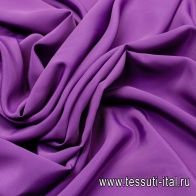 Крепдешин (о) светло-фиолетовый - итальянские ткани Тессутидея арт. 03-5775