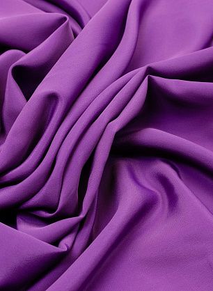 Крепдешин (о) светло-фиолетовый - в интернет-магазине тканей Тессутидея арт. 03-5775