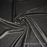 Костюмная фактурная (о) черная ш-150см Versace - итальянские ткани Тессутидея арт. 05-2080