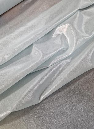 Маркизет с напылением (о) светло-бирюзово-серебряный - в интернет-магазине тканей Тессутидея арт. 10-3741