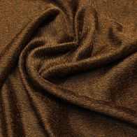 Пальтовая (о) темно-коричневая меланж - итальянские ткани Тессутидея арт. 09-2068