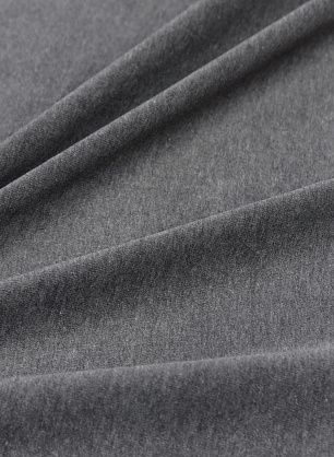 Трикотаж велюр (о) серый - в интернет-магазине тканей Тессутидея арт. 13-1495