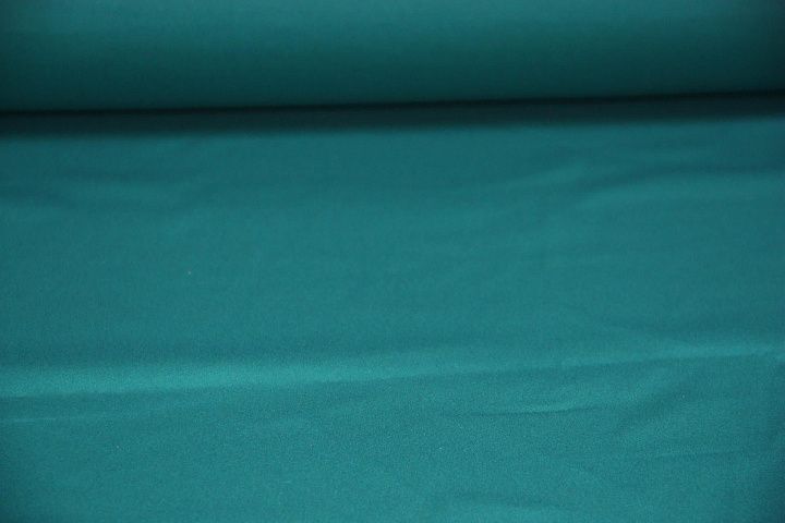 Плательная креп стрейч (о) бирюзовая - итальянские ткани Тессутидея арт. 03-3418