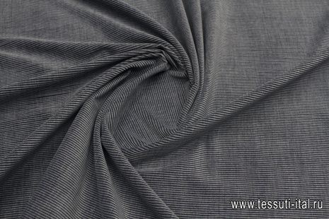 Ветльвет (о) серый - итальянские ткани Тессутидея арт. 01-7515