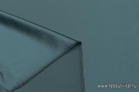 Шелк кади (о) изумрудный - итальянские ткани Тессутидея арт. 10-2956