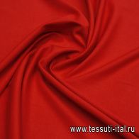 Джерси (о) красное - итальянские ткани Тессутидея арт. 12-1159