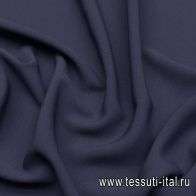 Плательная кади (о) темно-синяя - итальянские ткани Тессутидея арт. 03-6819