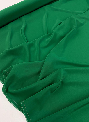 Крепдешин (о) зеленый - в интернет-магазине тканей Тессутидея арт. 10-5015