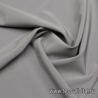 Шелк кади дабл (о) светло-сиреневый/серый - итальянские ткани Тессутидея арт. 10-3566