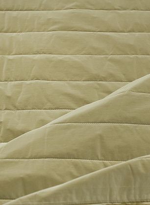 Плащевая стежка дабл с водоотталкивающим покрытием (о) бежевая/молочная - в интернет-магазине тканей Тессутидея арт. 11-0536