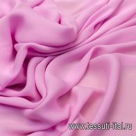 Крепжоржет (о) светло-розово-сиреневый - итальянские ткани Тессутидея арт. 02-8369