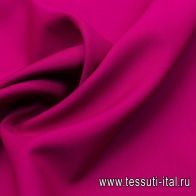 Плательная стрейч (о) фуксия - итальянские ткани Тессутидея арт. 17-0898