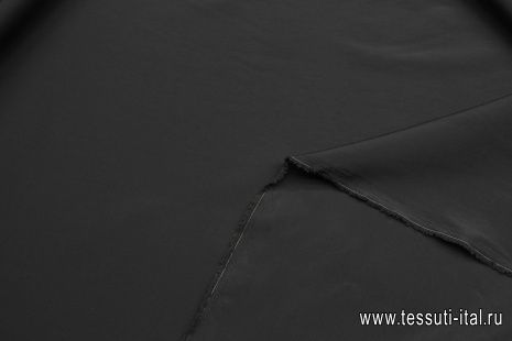 Подкладочная стрейч (о) темно-серо-коричневая - итальянские ткани Тессутидея арт. 07-1451