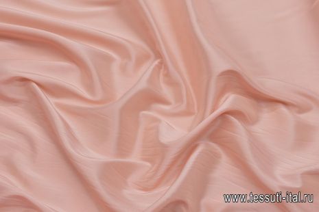 Подкладочная стрейч (о) розово-бежевая - итальянские ткани Тессутидея арт. 07-1418