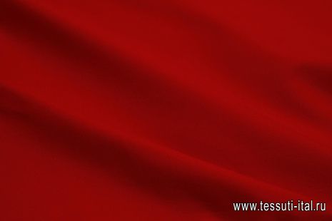 Хлопок костюмный (о) красный - итальянские ткани Тессутидея арт. 01-7985