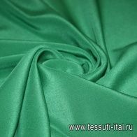 Крепдешин (о) зеленый - итальянские ткани Тессутидея арт. 02-6258