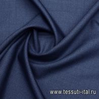 Костюмная (о) синяя меланжевая  - итальянские ткани Тессутидея арт. 05-4738