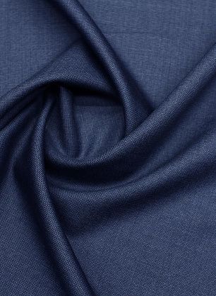 Костюмная (о) синяя меланжевая  - в интернет-магазине тканей Тессутидея арт. 05-4738