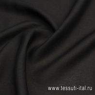 Лен (о) черный - итальянские ткани Тессутидея арт. 16-0901