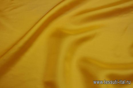 Подкладочная вискоза (о) желтая - итальянские ткани Тессутидея арт. 08-1357