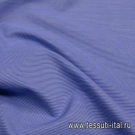 Сорочечная (н) сине-белая мелкая полоска  - итальянские ткани Тессутидея арт. 01-6408