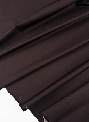 Плащевая шелк с водоотталкивающим покрытием на мембране (о) темно-коричневая - в интернет-магазине тканей Тессутидея арт. 11-0552