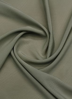 Крепдешин жаккард (о) оливковый - в интернет-магазине тканей Тессутидея арт. 10-3919