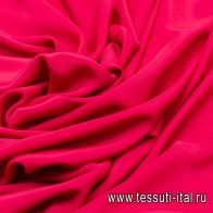 Крепдешин (о) малиновый - итальянские ткани Тессутидея арт. 03-5762