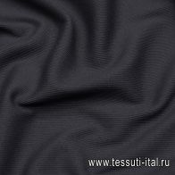 Трикотаж лапша (450 г/м (о) черный - итальянские ткани Тессутидея арт. 12-1120