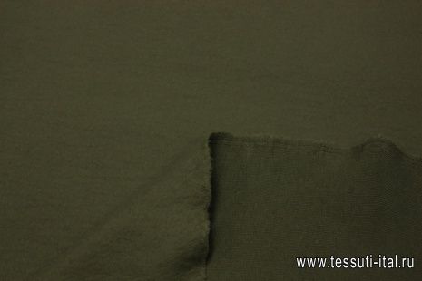 Футер (о) хаки ш-200см - итальянские ткани Тессутидея арт. 12-0639