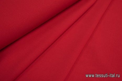 Костюмная (о) красная - итальянские ткани Тессутидея арт. 05-3697