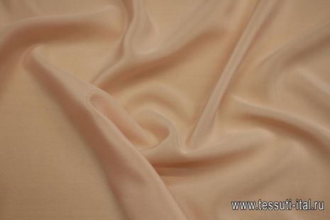 Крепдешин (о) светло-розовый - итальянские ткани Тессутидея арт. 10-3271