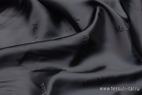 Подкладочная (о) черная  - итальянские ткани Тессутидея арт. 08-1241