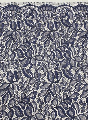 Кружево (о) синее ш-90см - в интернет-магазине тканей Тессутидея арт. 03-7165