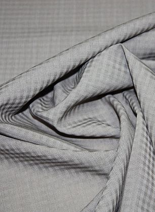 Костюмная клетка (о) серо-бежевая - в интернет-магазине тканей Тессутидея арт. 05-1838