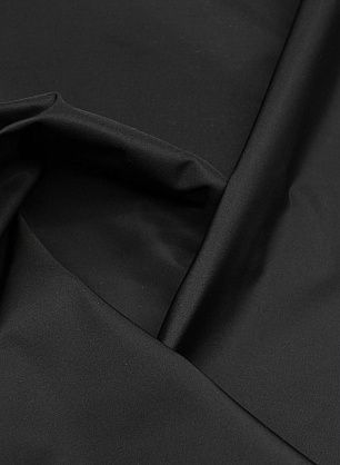 Тафта продублированная (о) черная - в интернет-магазине тканей Тессутидея арт. 10-3944