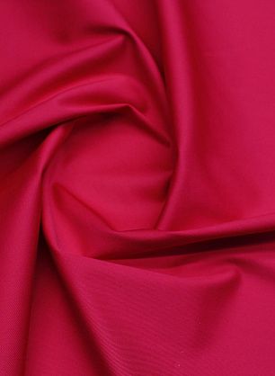 Хлопок стрейч для тренча с водоотталкивающим покрытием 370 г/м (о) фуксия - в интернет-магазине тканей Тессутидея арт. 01-7759