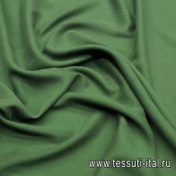 Плательная купра (о) зеленая - итальянские ткани Тессутидея арт. 01-7160