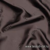 Подкладочная (о) темно-коричневая - итальянские ткани Тессутидея арт. 08-1244